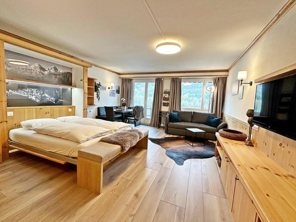 42M2 Alpenschick Mit Balkon, Ausblick, Pool - E405 Apartamento São Moritz Exterior foto