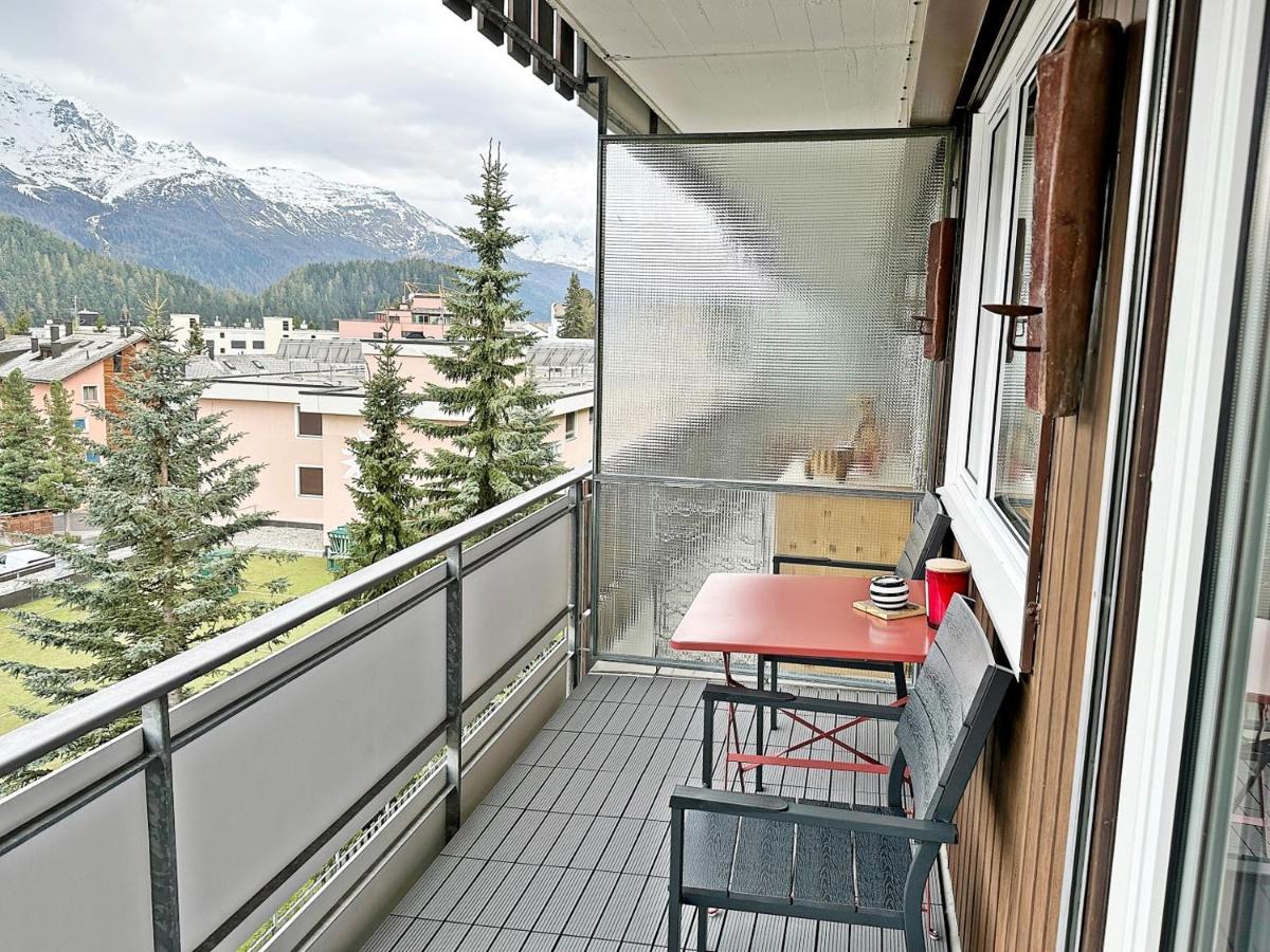 42M2 Alpenschick Mit Balkon, Ausblick, Pool - E405 Apartamento São Moritz Exterior foto